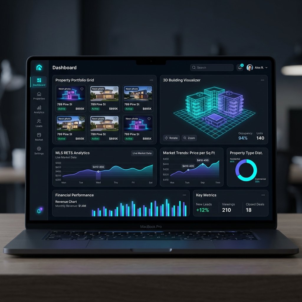 Real Estate MLS Platform Dashboard
